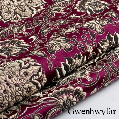 purple red Gwenhwyfar/осенние новые высококачественные жаккардовые костюмы с цветком лотоса для мужчин, мятно-зеленые смокинги для жениха на одной пуговице, мужские свадебные костюмы, комплекты - Цвет: purple red