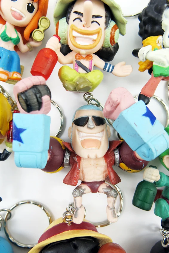 Новинка 2016 лидер продаж цельный брелок для ключей 1 набор/9 шт. 5-6 см экшн-фигурка