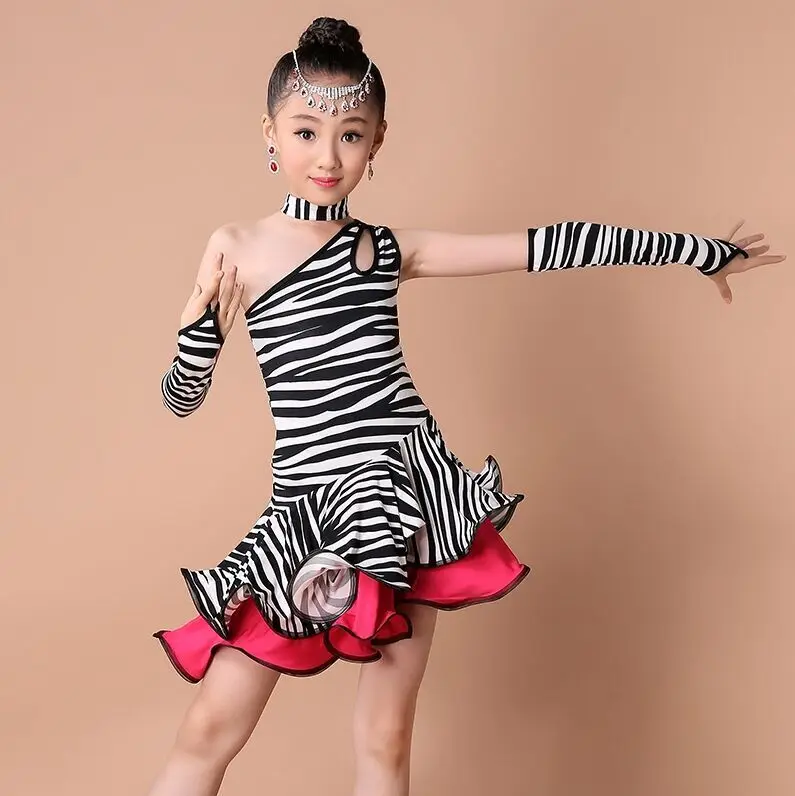 Детское профессиональное платье для латиноамериканских танцев танцевальные