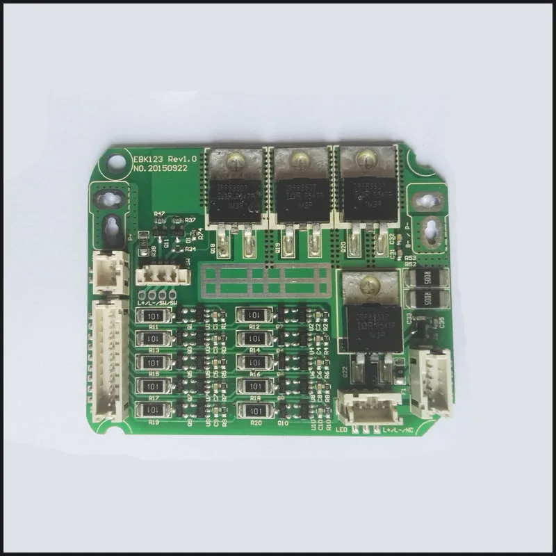 Литий ионный аккумулятор BMS 36 В 10 с 42 в велосипедная батарея PCB со слабостью