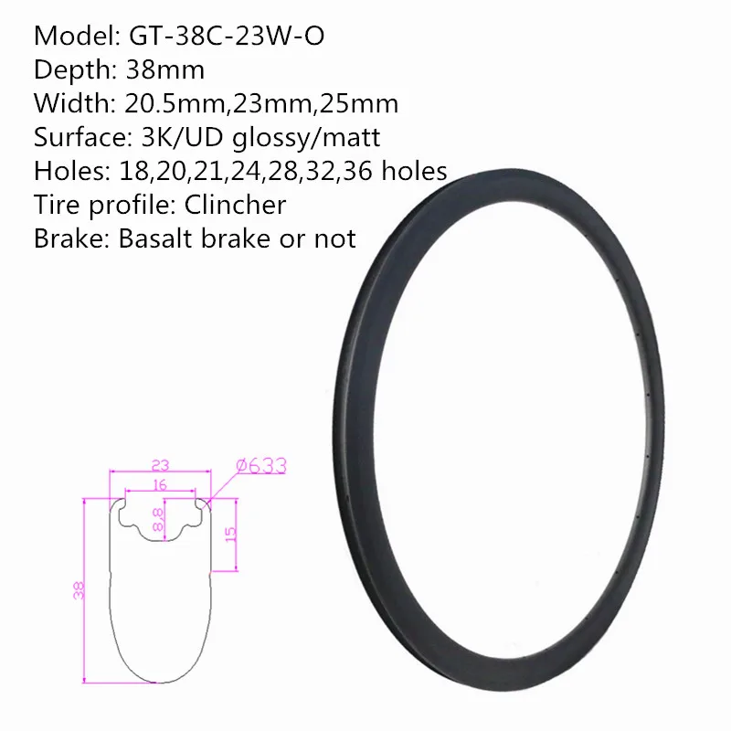 NGT продвижение 700C клинчер колеса дорожный велосипед Базальтовые тормозные