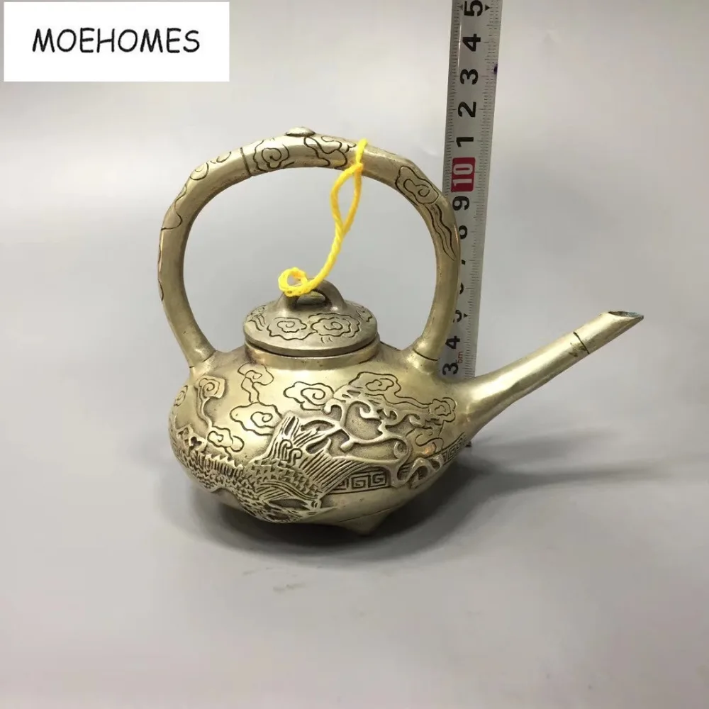 Moehome Китай коллекционный домашний декор старинная фотография 3 фута Дракон узор