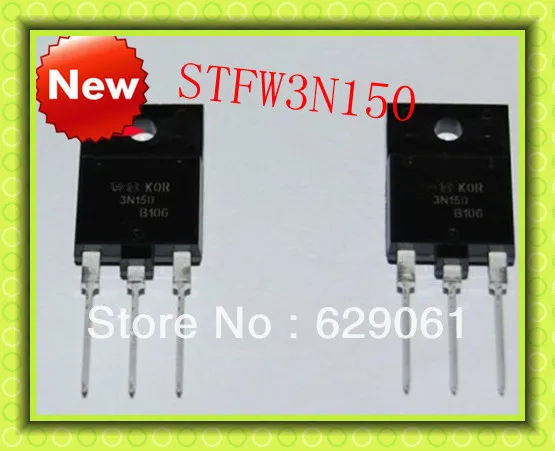 

Бесплатная доставка Новый 3N150 STFW3N150