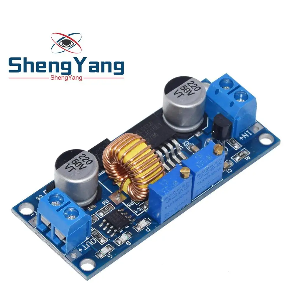 Понижающий модуль ShengYang XL4015 зарядная плата для литиевых батарей 5A DC to CC CV