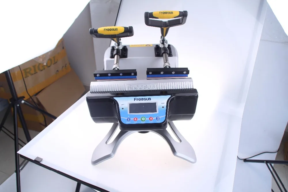 ST-210 Мини термопринтер с двойной станцией для переноса термокружек термопресс