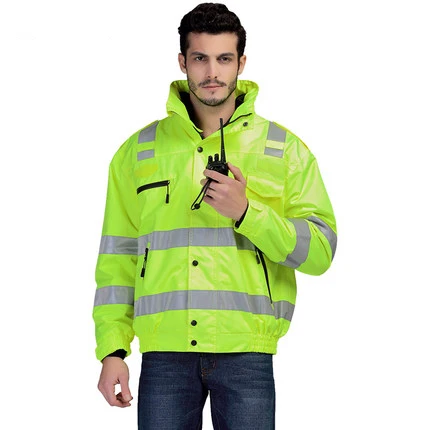 SFvest safety thermal jacket with fleece waterproof /Anti-oil/Anti-fouling Teflon winter free shipping | Безопасность и защита