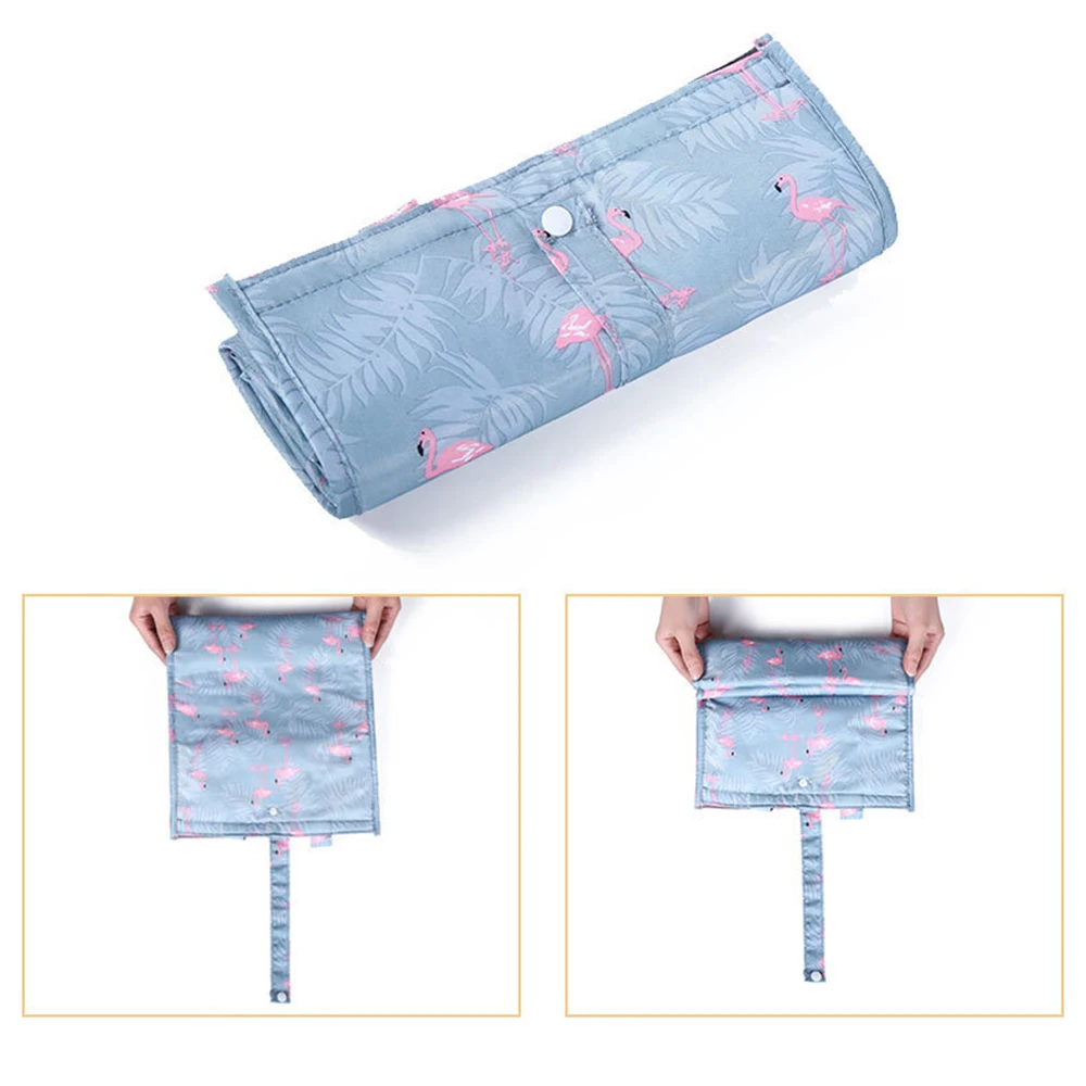 Tote Handbag Food Container Pattern Lunch Bags For Women Kids Picnic Beach School Kitchen Storage Flamingo Portable Bag | Дом и сад