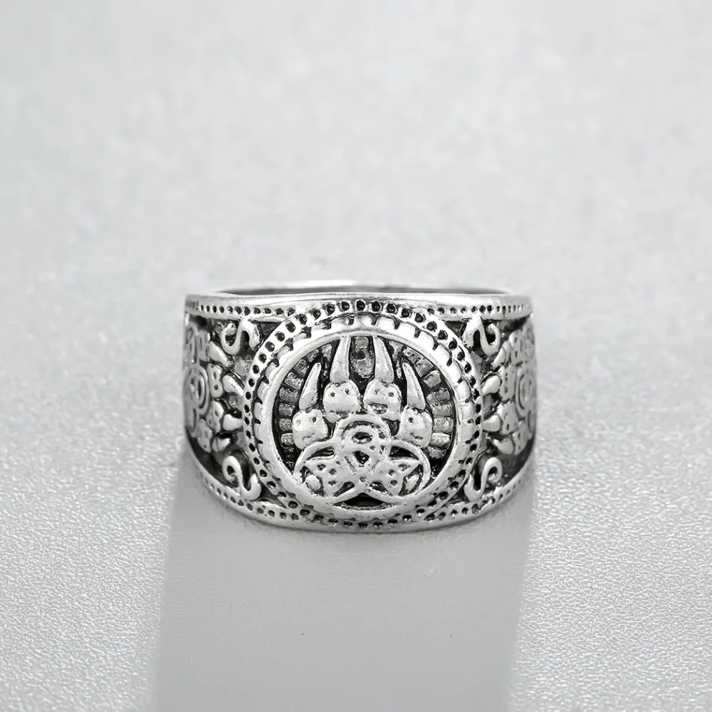 Cxwind винтажное славянское кольцо в виде медвежьей лапы с Викинг Норвежский