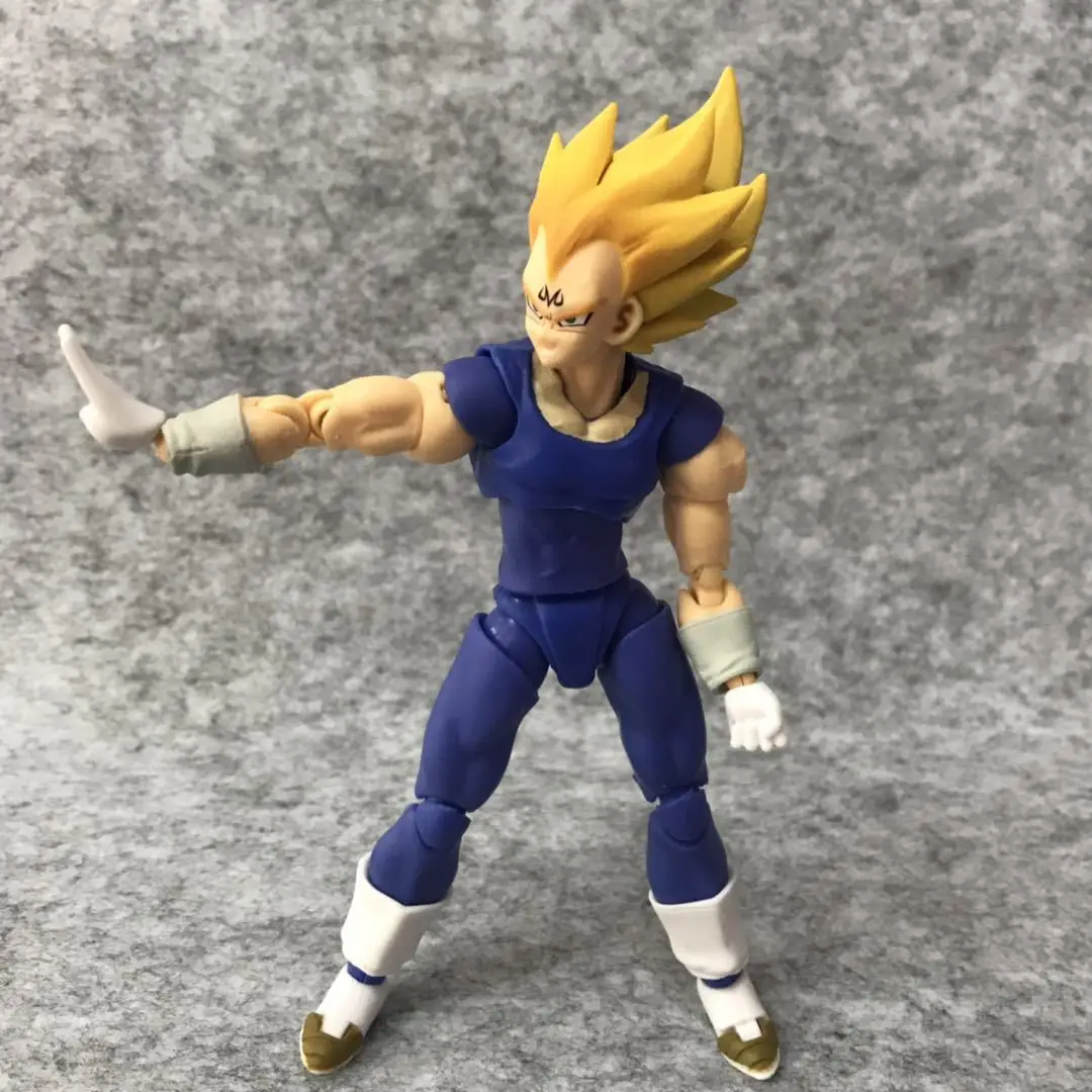 15 см Аниме Драконий жемчуг Z Супер Saiyan Vegeta Фигурки ПВХ фигурка Вегета ГОКу игрушка