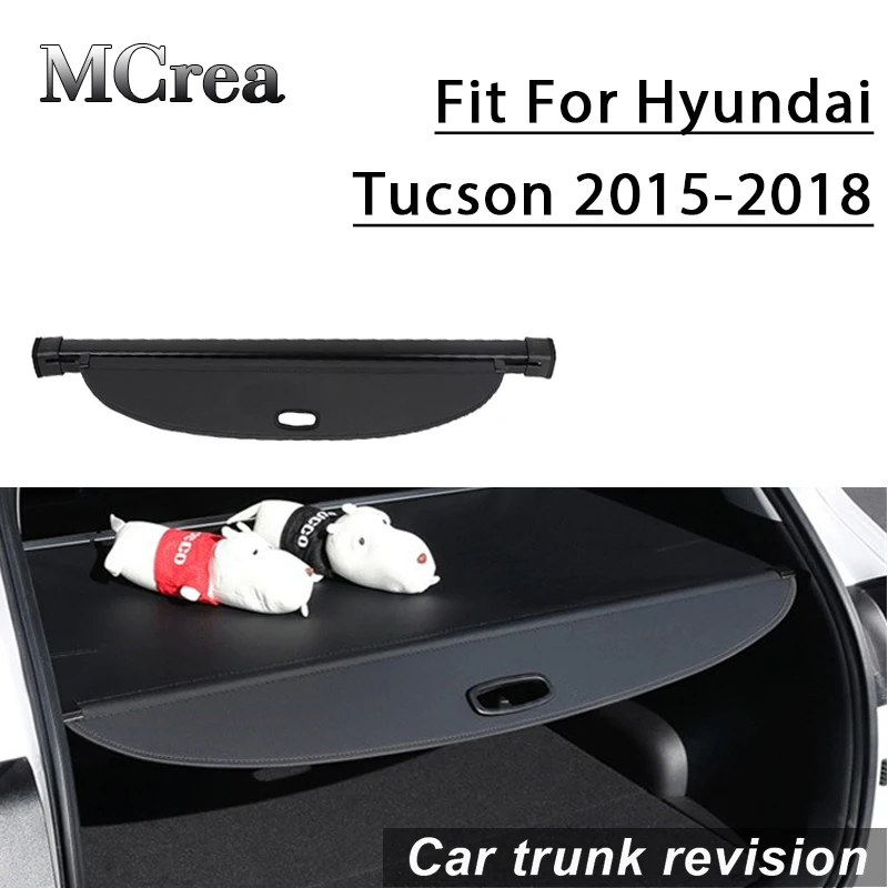 1 комплект защитный коврик для багажника Hyundai Tucson 2015 2017 2018|Задние багажники и