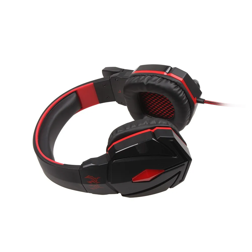 KOTION EACH G4000 игровая гарнитура геймер ПК геймер стерео наушники с микрофоном светодиодный светильник наушники для компьютера ноутбука ps4