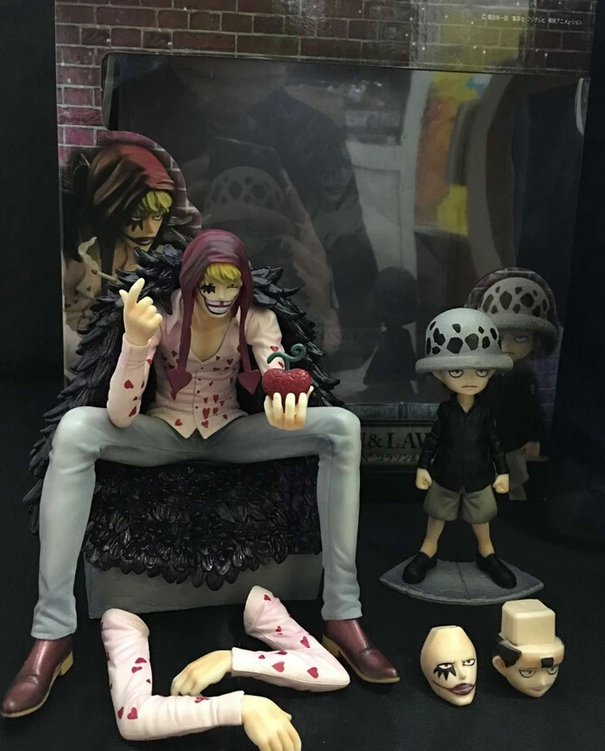 Цельная фигурка Corazon Law 180 мм дьявол фрукты Trafalgar одна штука AceToys Juguetes модель