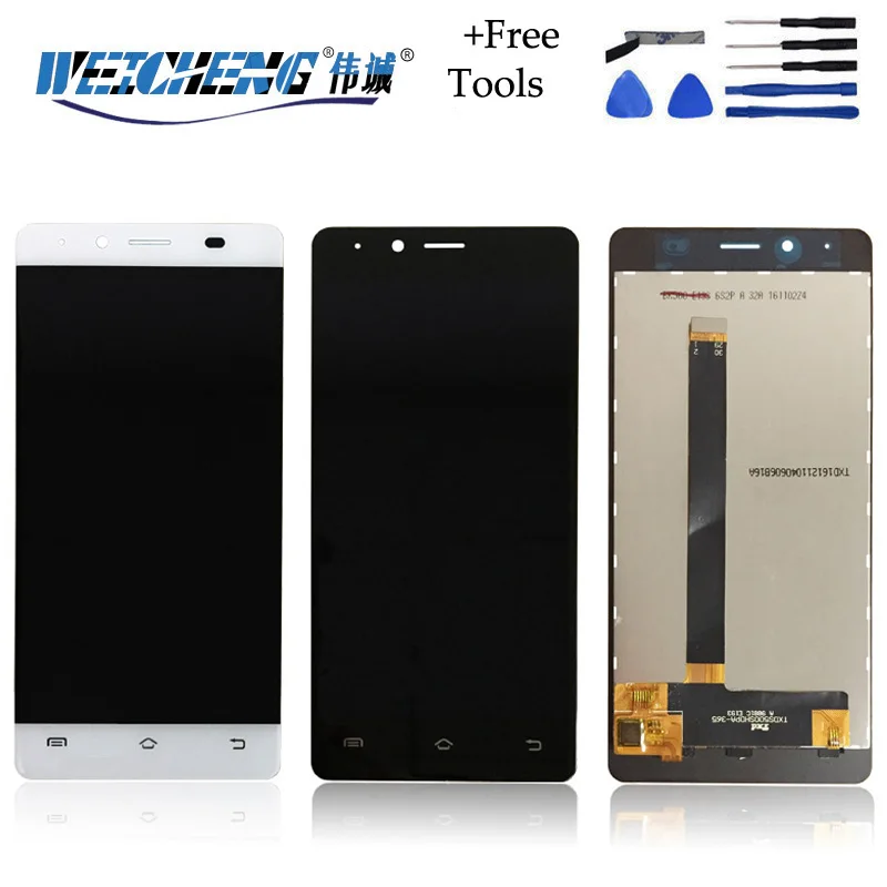 ЖК дисплей для BQ S 5060 BQS сенсорный дигитайзер сменные детали протестированный