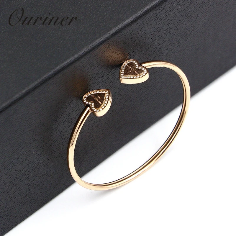 Брендовые женские ювелирные изделия браслет из нержавеющей стали и для женщин