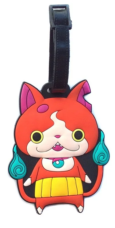 Часы Youkai Jibanyan Fuyunyan креативные силиконовые бирки для багажа подвесные