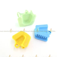15pcs dental mouth prop bite block cushion opener retractor large medium small dental mold dental supplies