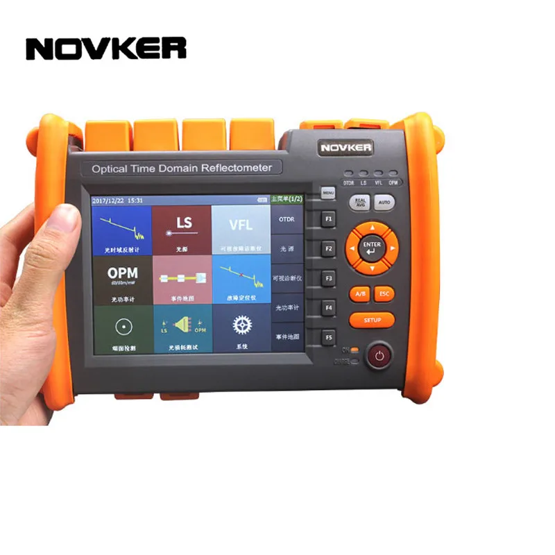 Доставка NOVKER OTDR NK5600 310 1550nm 32/30dB SM с VFL оптический источник
