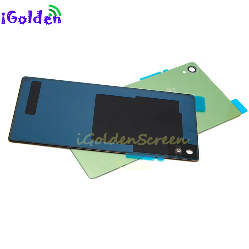 Задняя крышка батарейного отсека для Sony Xperia Z3 D6603 D6653 стеклянный сменный Корпус