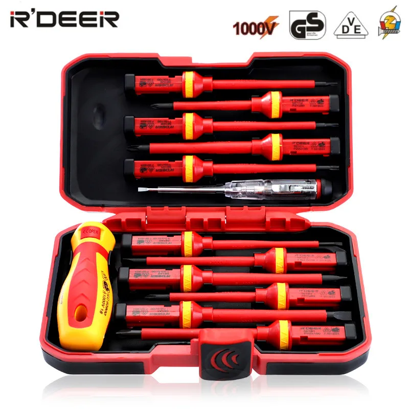 Набор отверток с изолированными крестообразными отвертками Phillips отвертка