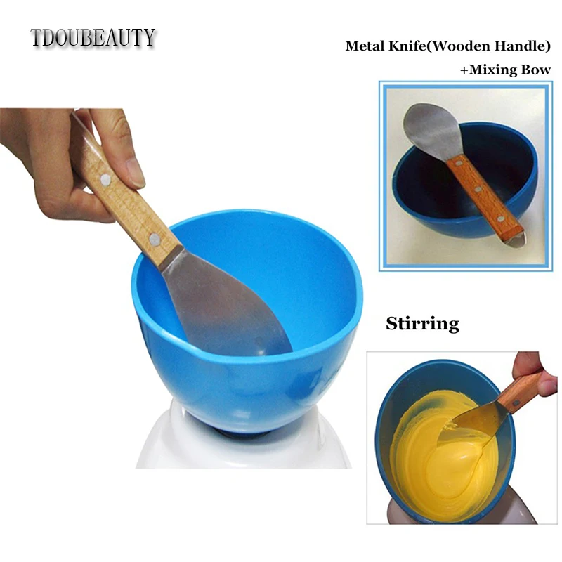 TDOUBEAUTY клиника впечатление альгинат материал миксер миска + ручное