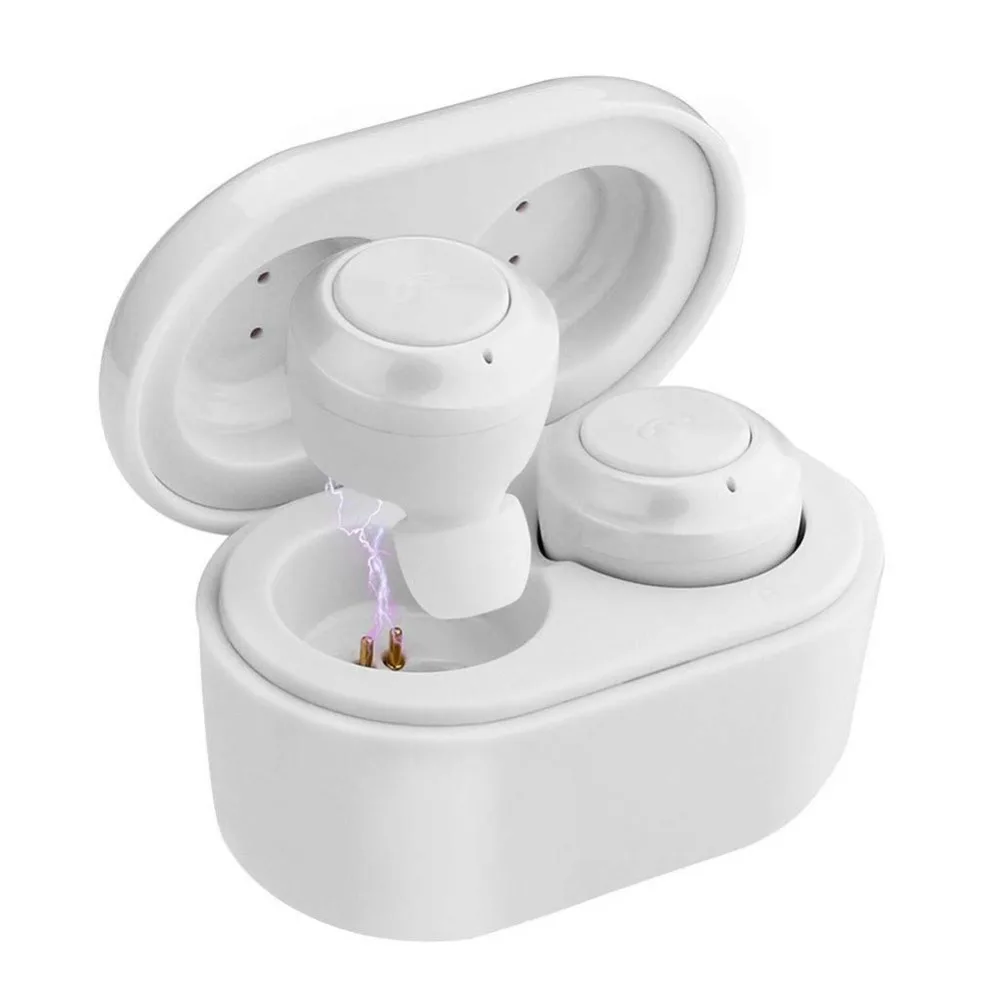 Buyincoins Bluetooth беспроводные наушники мини гарнитура 5 0 стерео бас в ухо наушник с