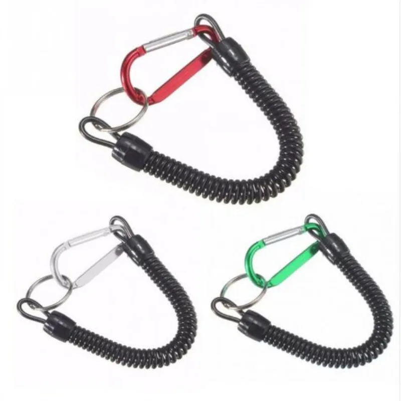 Рыболовные веревки, рыболовные инструменты, лодка, кемпинг, рыболовные ремешки, пружинная катушка, безопасные зажимы для губ, плоскогубцы, снасти, инструмент, шесть цветов
