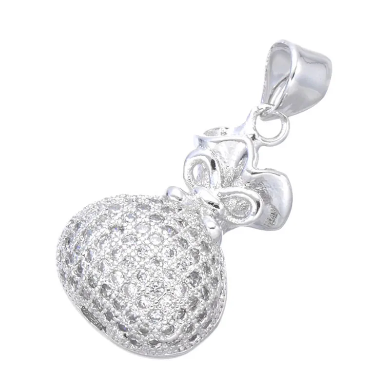 Модные ювелирные изделия с микрозакрепкой блестящий циркон цепочка для денег