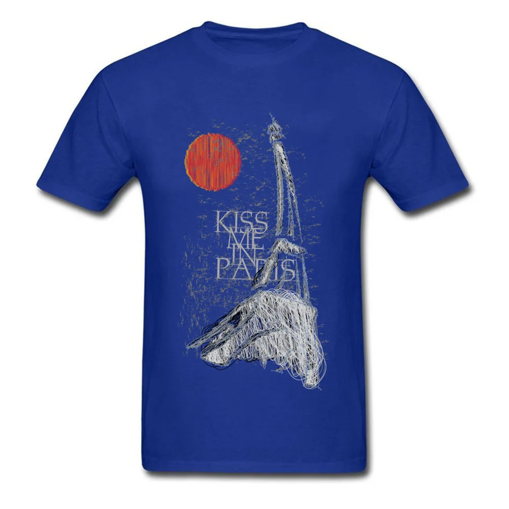 Футболка Kiss Me Paris Мужская футболка женская хлопковая уникальная одежда