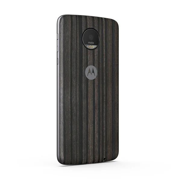 black wood Ультратонкий Магнитный адсорбции задняя пластина для motorola moto z2 play z2 силы z play droid телефона moto mods Стильный чехол - Цвет: black wood