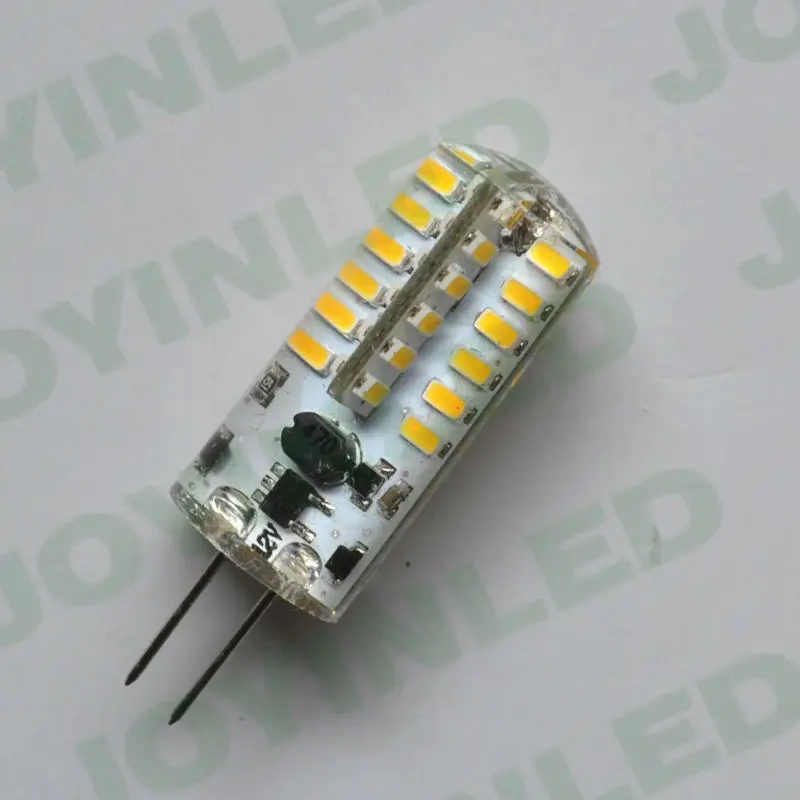 10 шт. силикагель G4 Светодиодные лампы 3 Вт 3014 360 градусов DC/AC12V светодиодные cob