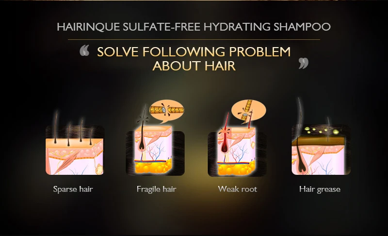 11,11 HAIRINQUE Argan oil nad Macadamia nut oil увлажняющий шампунь для волос 300 мл без сульфатов делает волосы питательными и увлажняющими