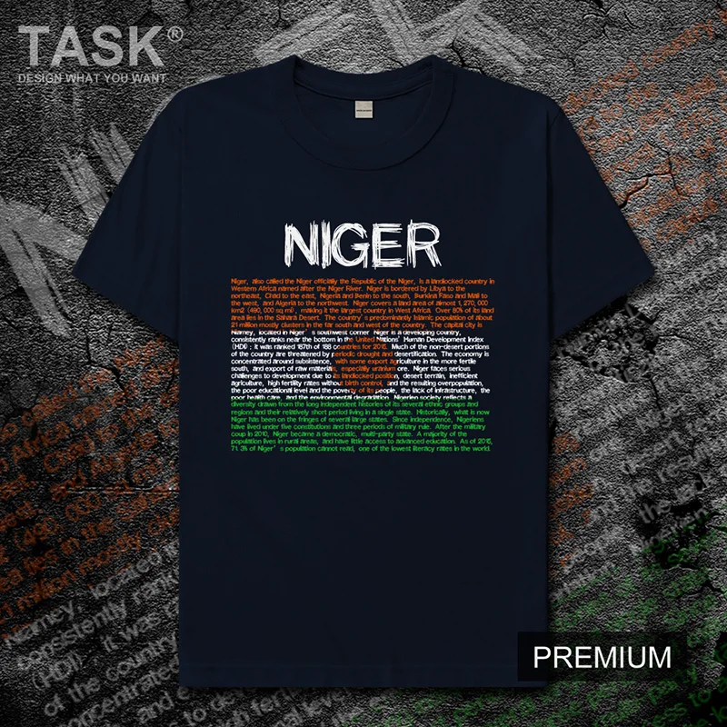 Мужская футболка с принтом сборной Нигера НЕРА новая модная повседневная