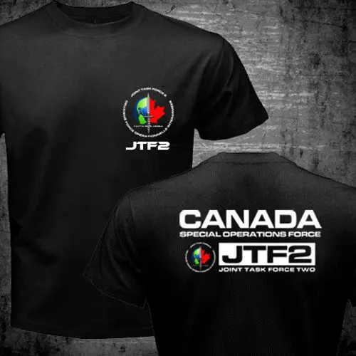 Канада Elite специальные операции футболка для мужчин с двух сторон JTF2 Совместная