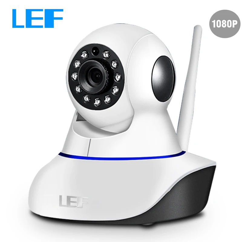 LEF P 2.0MP 1080 ip камера WiFi CCTV видеонаблюдение безопасности Pan/Tilt двухстороннее аудио
