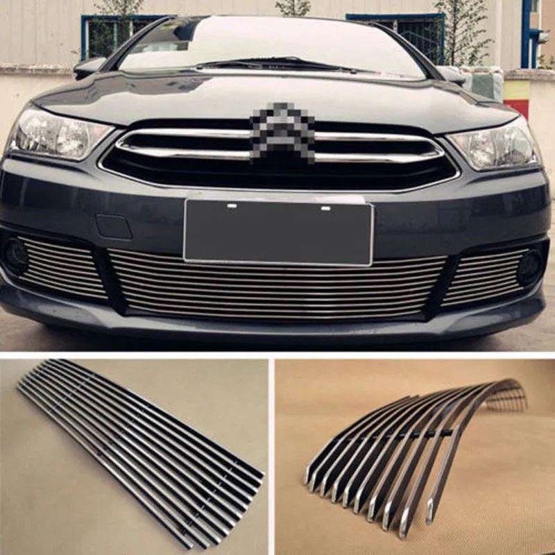 Передний центральный гоночный сетчатый бампер из алюминиевого сплава