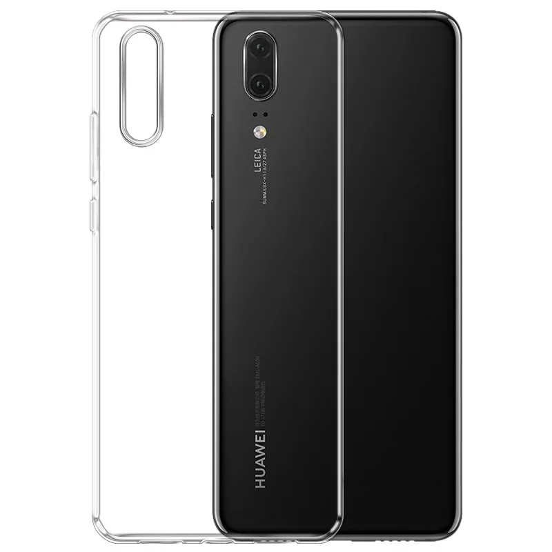 Ультра тонкий ТПУ Прозрачный чехол для телефона huawei P20/P20 Lite/P20 Pro/P10/P10 Lite /P9/P8 |