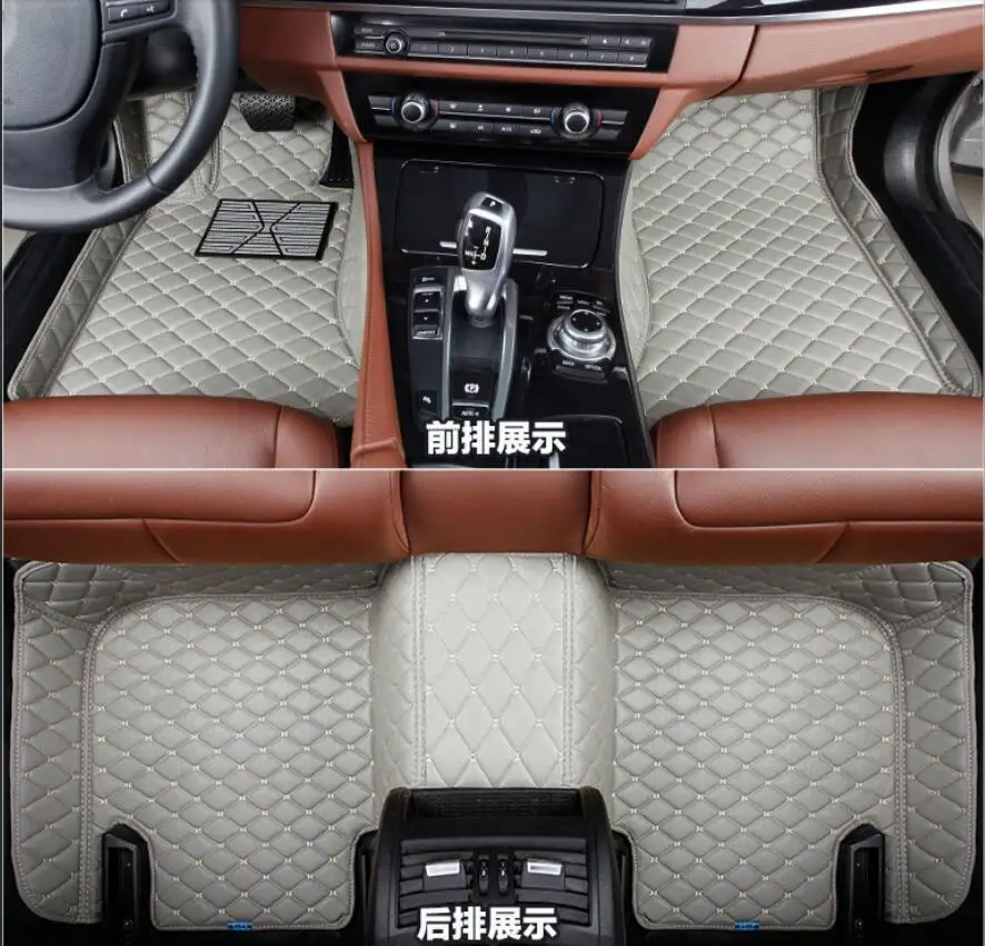 Для Audi Q7 2012 2013 2014 2015 2016 2017 правой и левой руки Drive спереди сзади КОВРИК КОВРЫ Pad