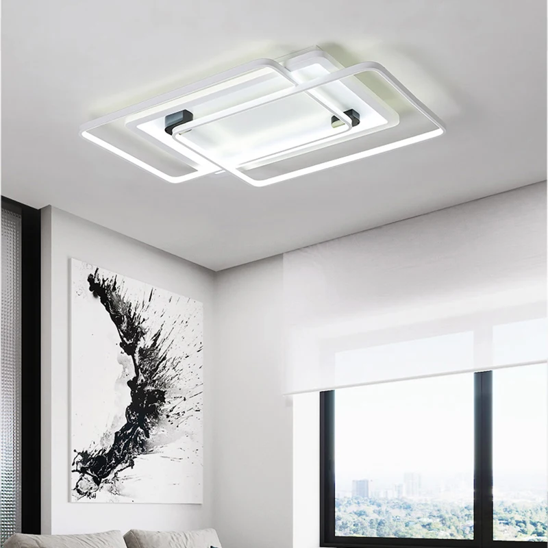 Светодиодный потолочный светильник Chandelierrec moden AC85 265V алюминиевая лампа декор для