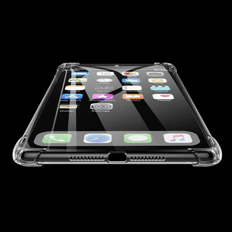 Чехол для iPad 2018 2017 9 7 чехол Pro 10 5 Air mini 1 2 3 4 прозрачный силиконовый ударопрочный из