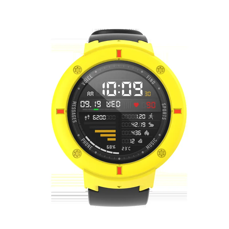 6 цветов Чехол для часов Amazfit Verge жесткий армированный защитный чехол для Xiaomi Huami Amazfit 3 Verge чехол для часов аксессуары