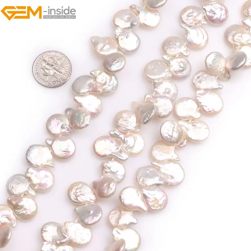 Бусины Из Натурального пресноводного жемчуга бусины с натуральным топом и