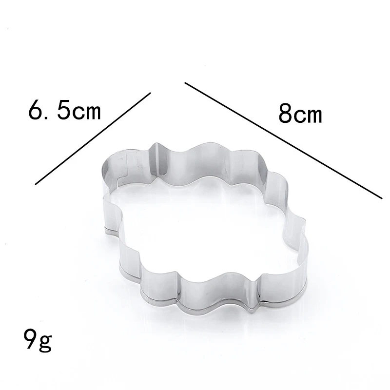 1 шт. Нержавеющая сталь Печенье Кондитерские изделия украшение для торта печенья