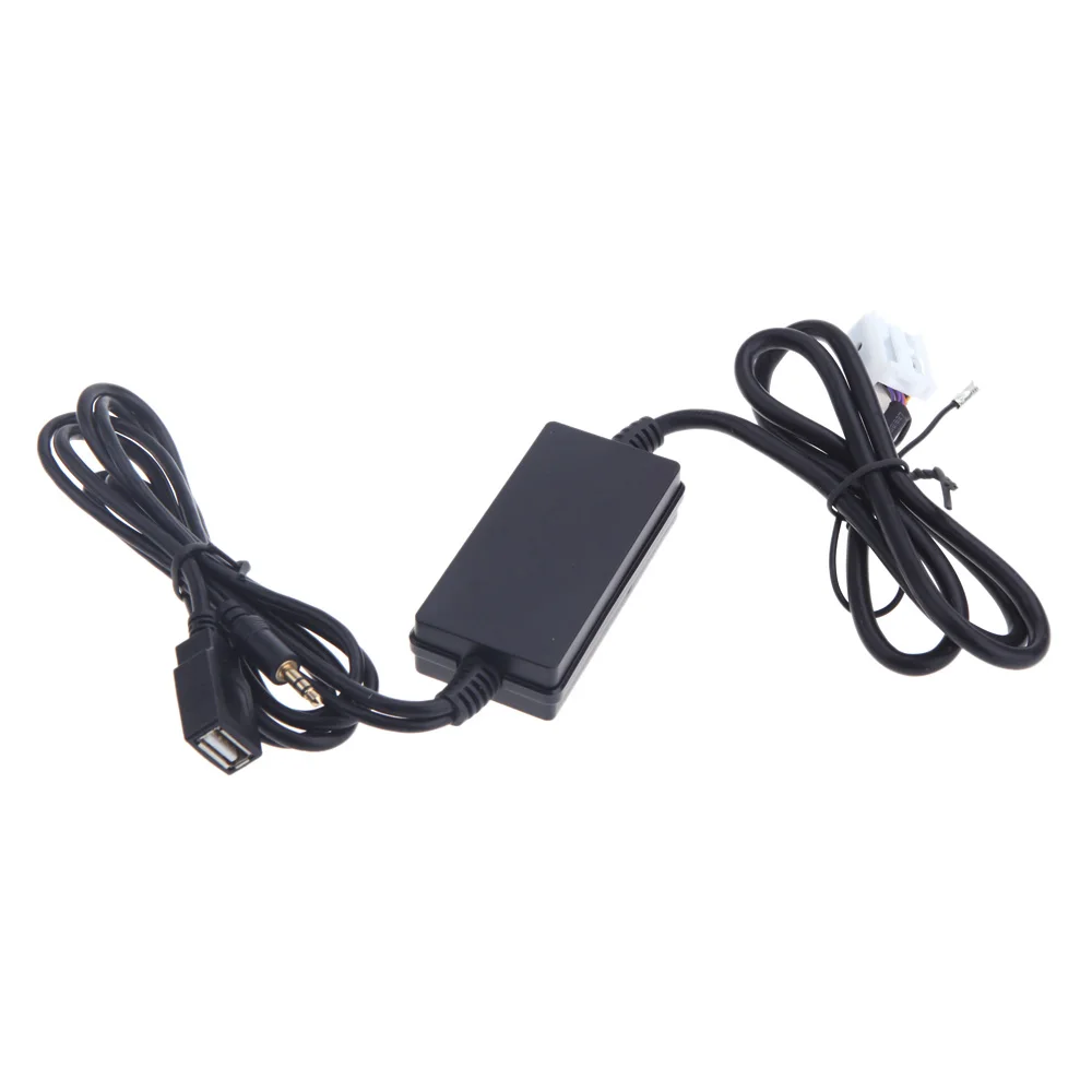 Автомобильный USB Aux in Кабельный адаптер mp3 плеер радио интерфейс для VW Audi Skoda Seat 12Pin