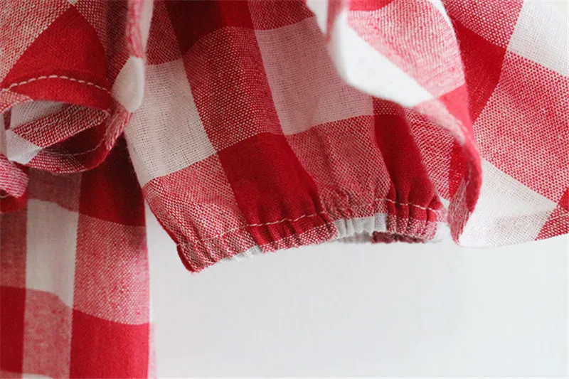 Платье для мамы и дочки большие размеры лето 2018 свадебные клетчатые одинаковые