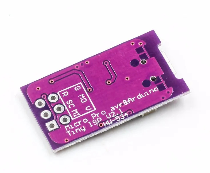 Миниатюрный программатор AVR ISP ATtiny44 ATTiny45 ATTiny85 модуль программатора USB btinyisp для