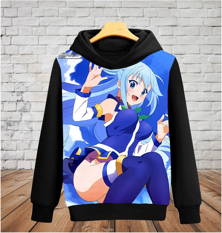 Толстовка kono subarashii sekai ni shukufuku wo megumin Аниме Косплей Костюм Пальто модная мужская