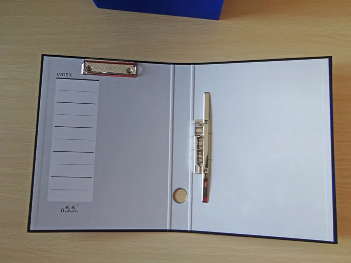 Офисная канцелярская картонная папка для двух папок многофункциональная шина