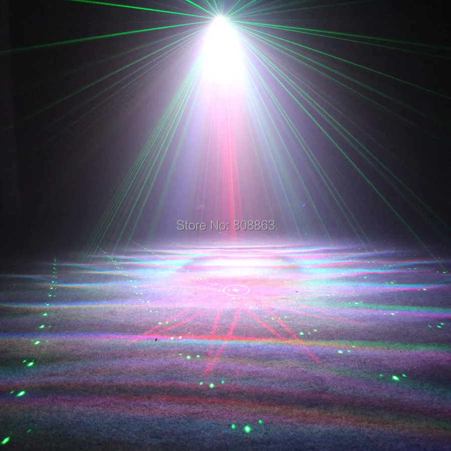 ESHINY R & G лазер 16 шаблонов RGB светодиодный Аврора вода галактика небо эффект DJ