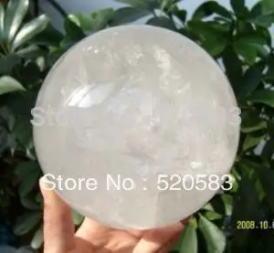 

NATURAL CLEAR QUARTZ CRYSTAL SPHERE BALL Healing 60mm +Stand