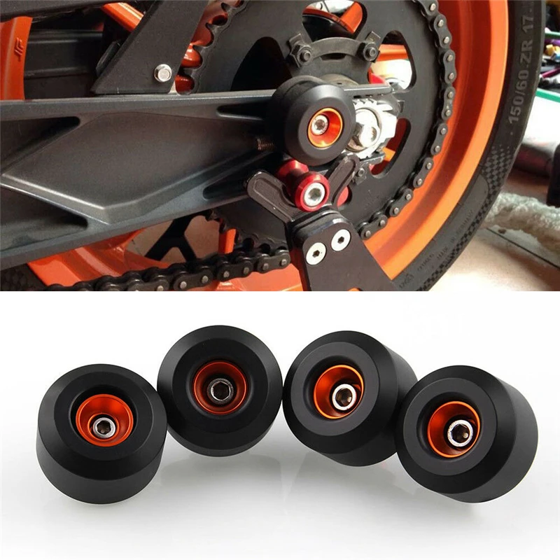Новая рама колеса слайдер Передняя Задняя вилка Крушение протектор для KTM RC 125 200 390 Duke